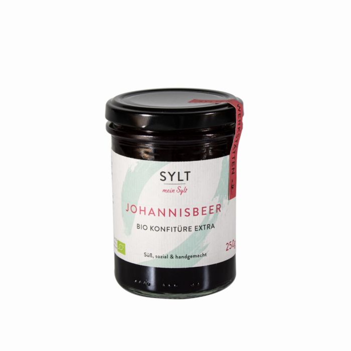 Mein Sylt - Bio Schwarze Johannisbeer Konfitüre 250g