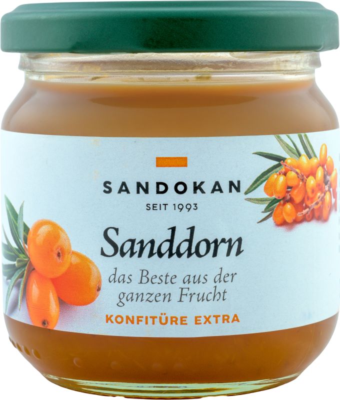 Sanddorn Konfitüre extra 225 g