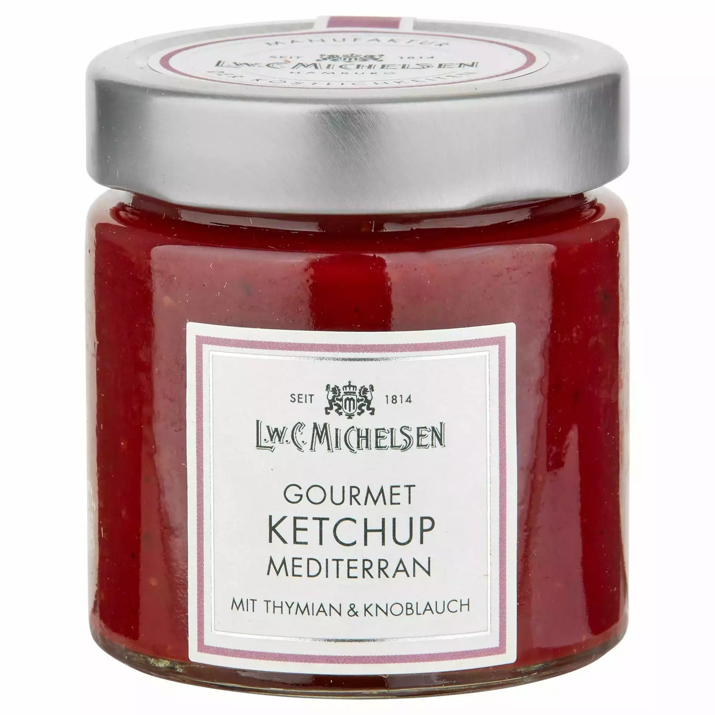 Mediterraner Genuss-Ketchup mit Thymian & Knoblauch – perfekt zu Grillgerichten, Pasta oder als Dip