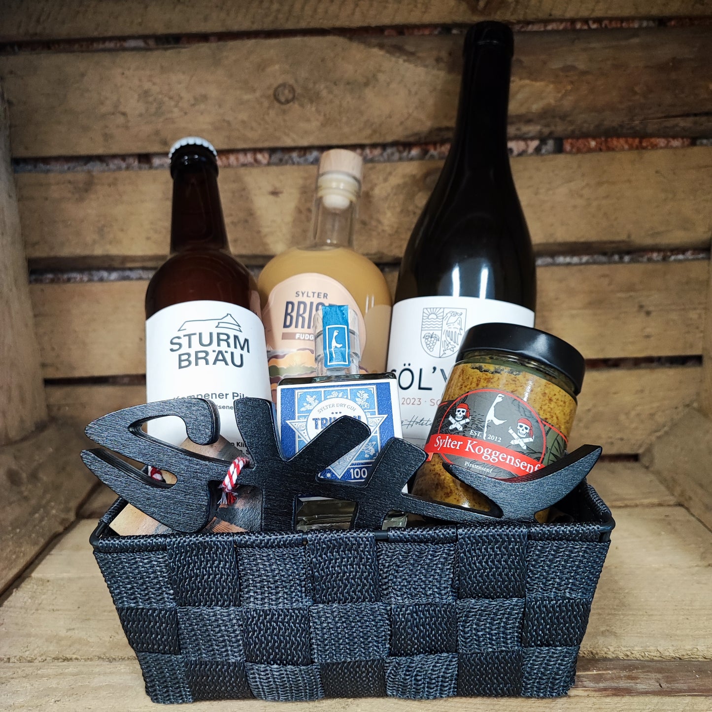 Präsentkörbe – Individuell zusammengestellt mit leckeren Sylt-Spezialitäten