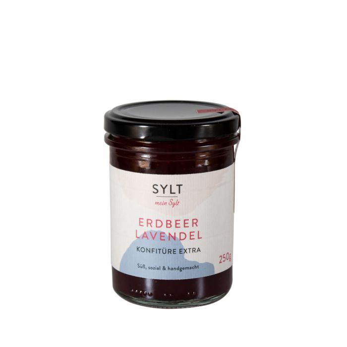 Mein Sylt - Erdbeer / Lavendel Konfitüre 250g