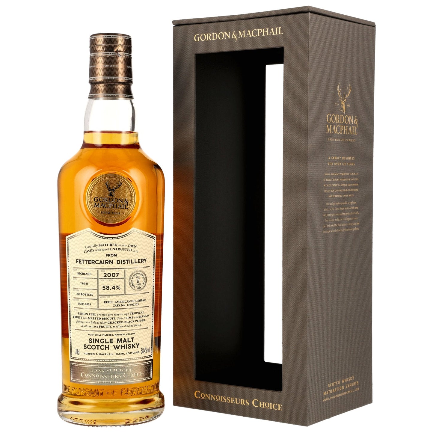 Fettercairn 17 2007/2025 - Gordon & MacPhail - Refill American Hogshead 17602205