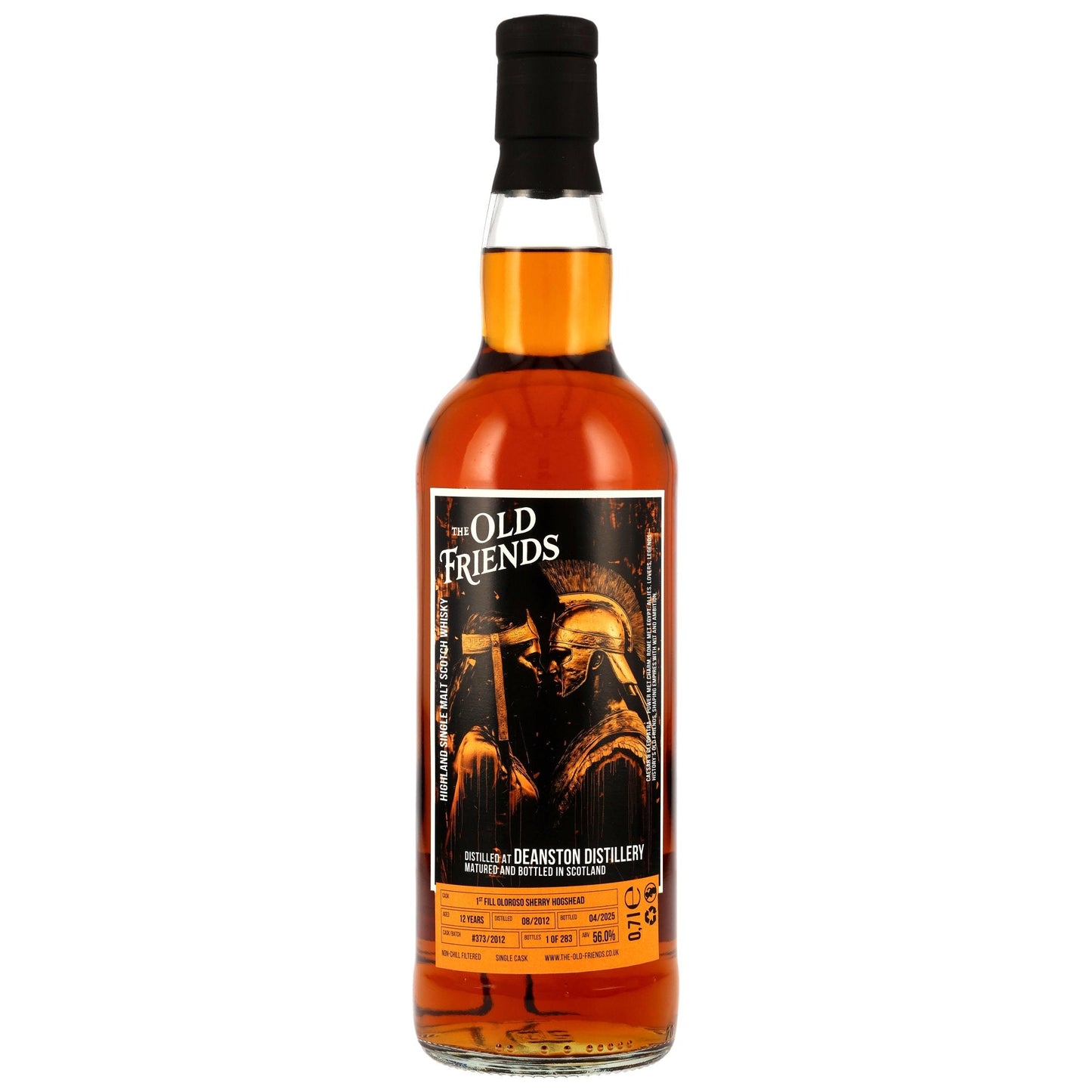 Deanston 12 2012/2025 - Whisky Druid The Old Friends - 1st Fill Oloroso Sherry Hogshead #373
