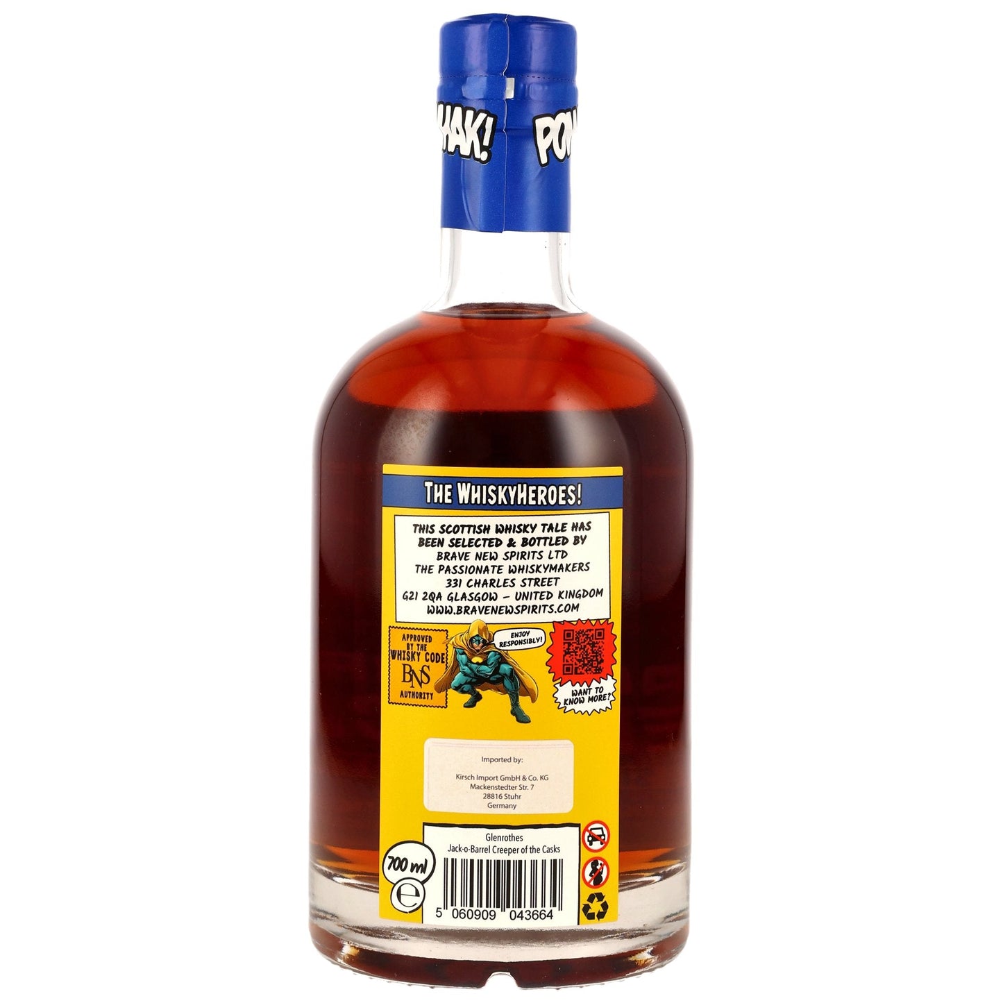 Glenrothes 10 - Whisky Heroes: Jack-o-Barrel: Creeper of the Casks - Amontillado Sherry Casks