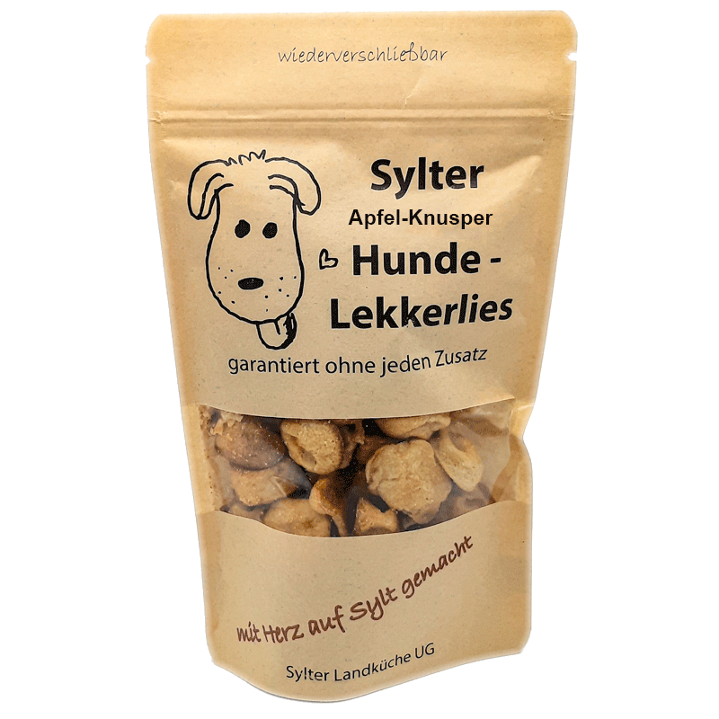 Sylter Hunde Lekkerlies - Apfel-Knusper