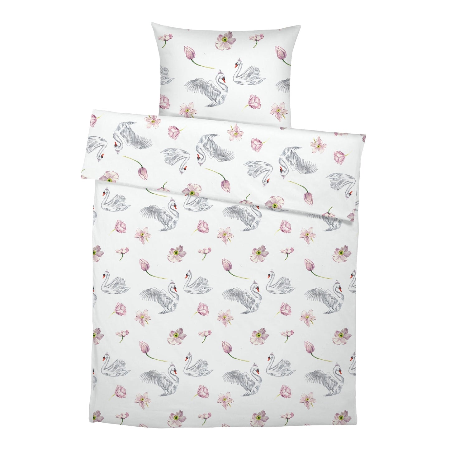 “Schwäne” Premium Kinderbettwäsche