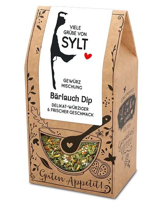 Bärlauch Dip Sylt 100g.