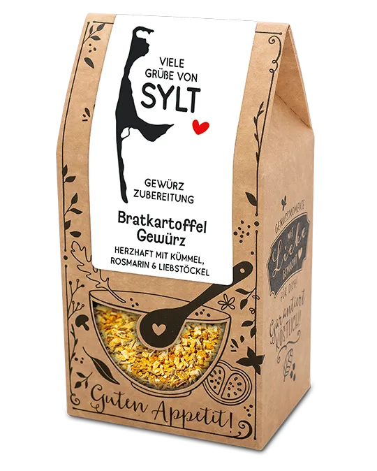 Bratkartoffel Gewürz Sylt 100g.