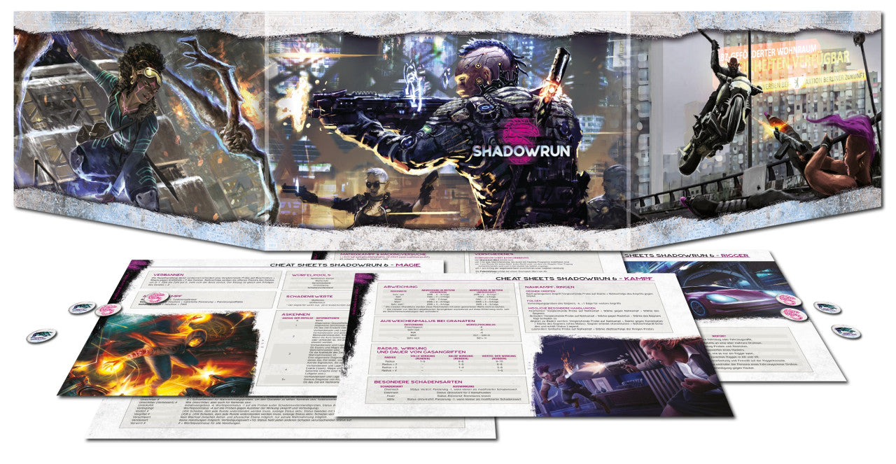 Shadowrun: Spielleiter-Sichtschirm Sichtschirmpack