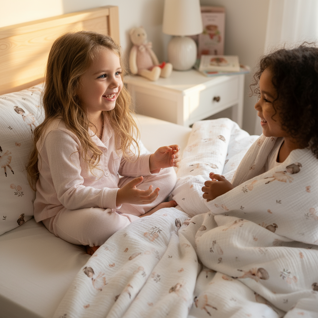 "Ballerinas" Premium Kinderbettwäsche