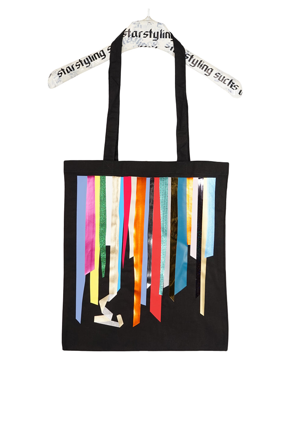 Foil Stripes Medium Bag