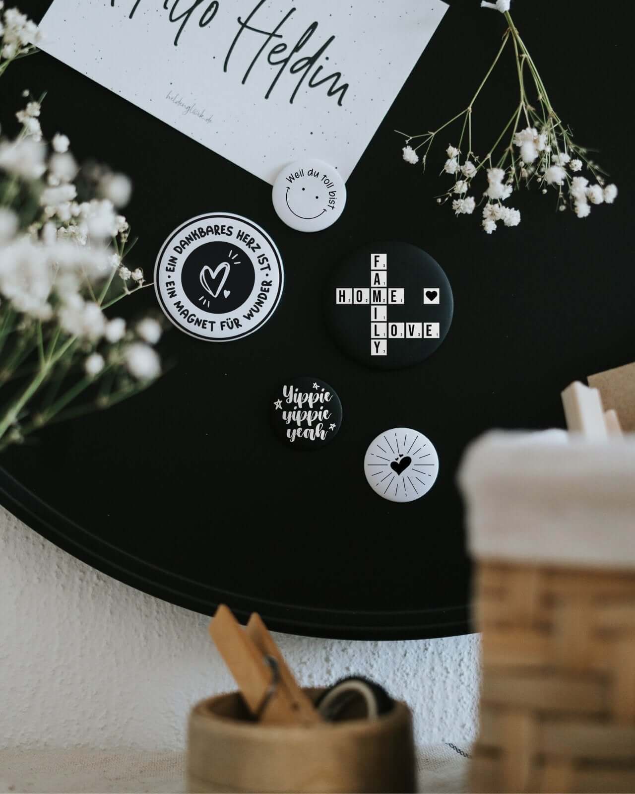 Dankbares Herz · Magnet · groß