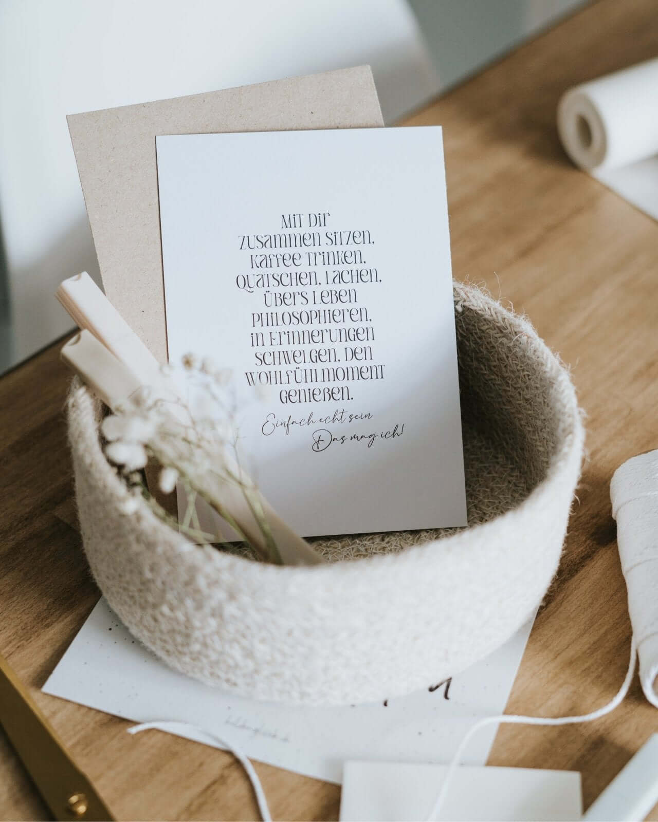 Das mag ich · Postkarte