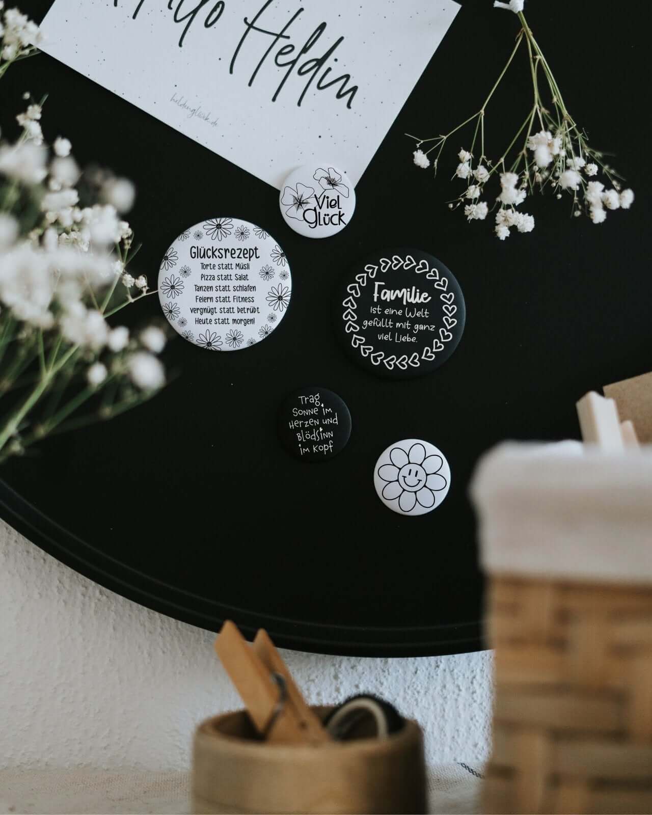 Glücksrezept · Magnet · groß