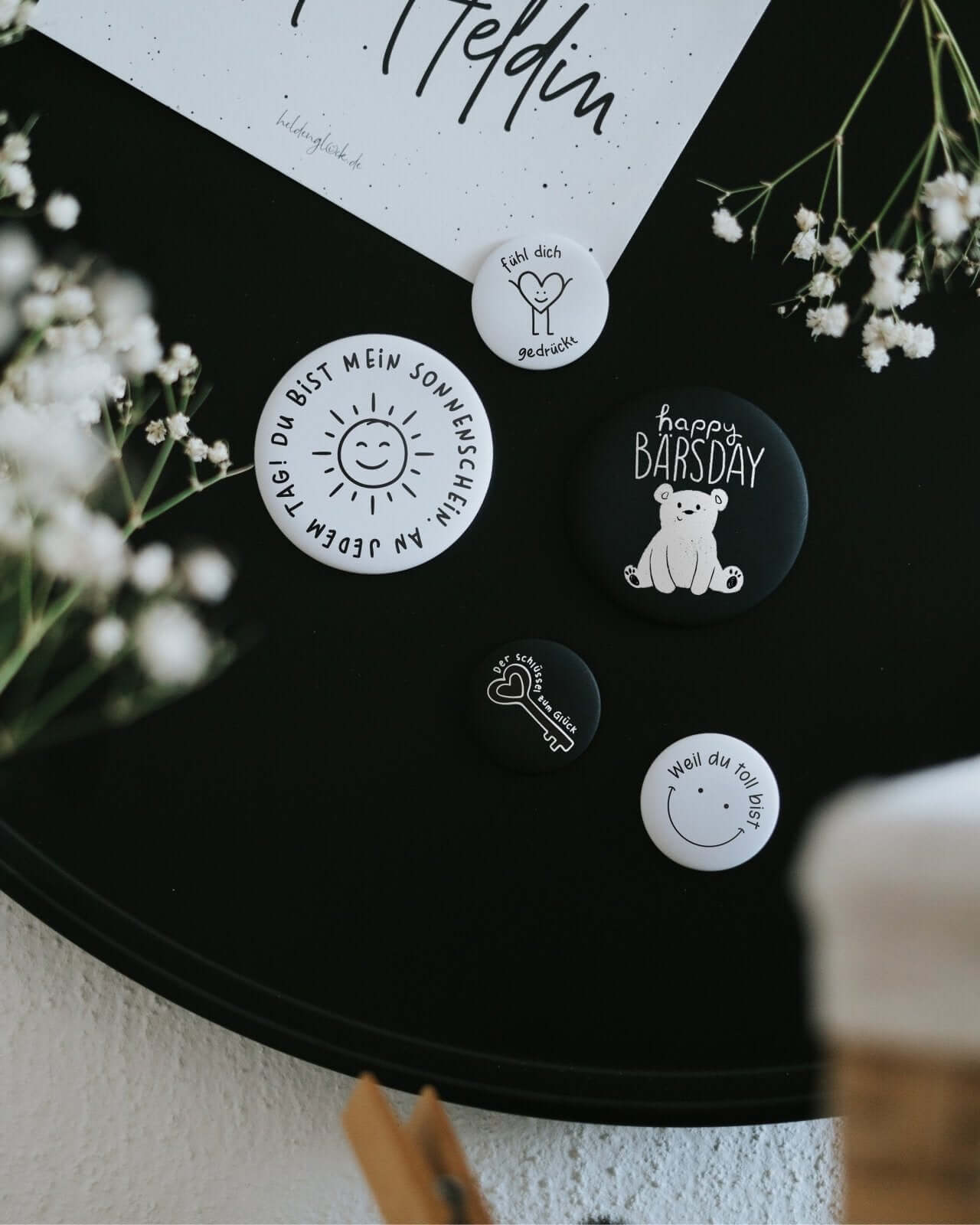 Fühl dich gedrückt · Magnet · klein