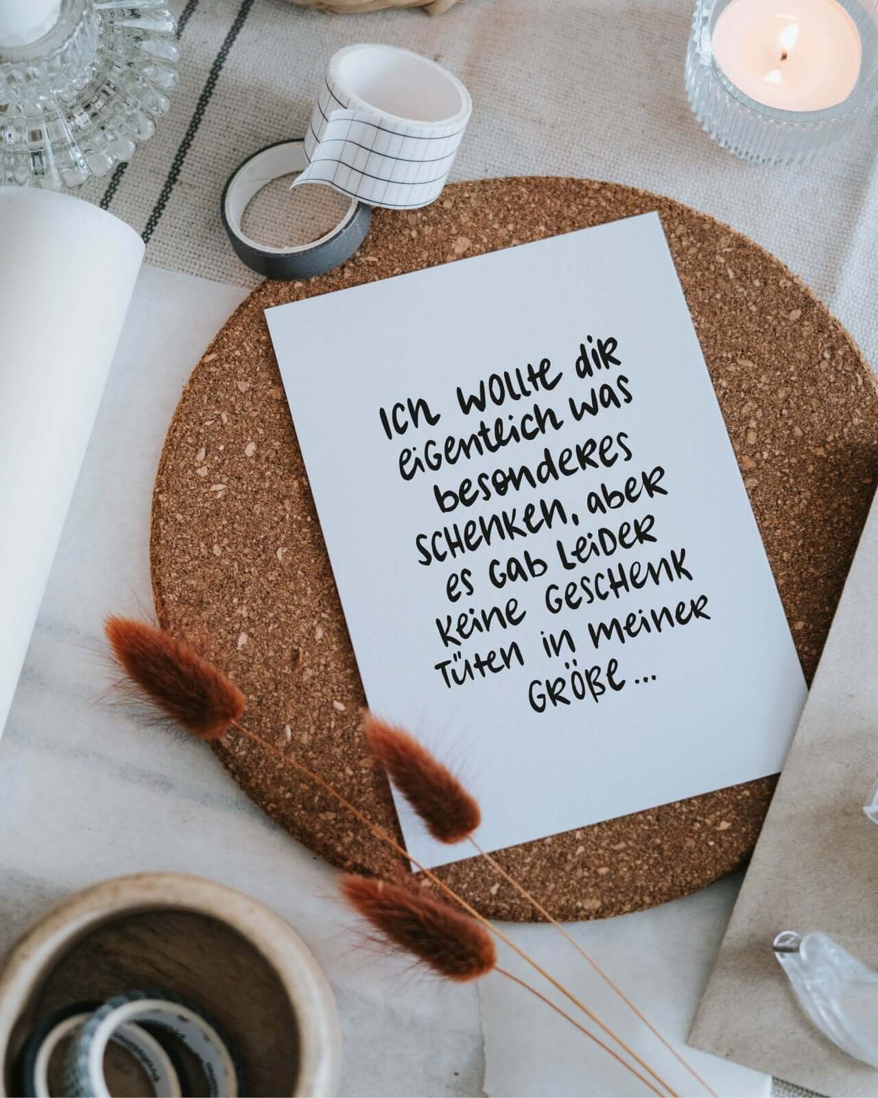 Geschenktüte · Postkarte