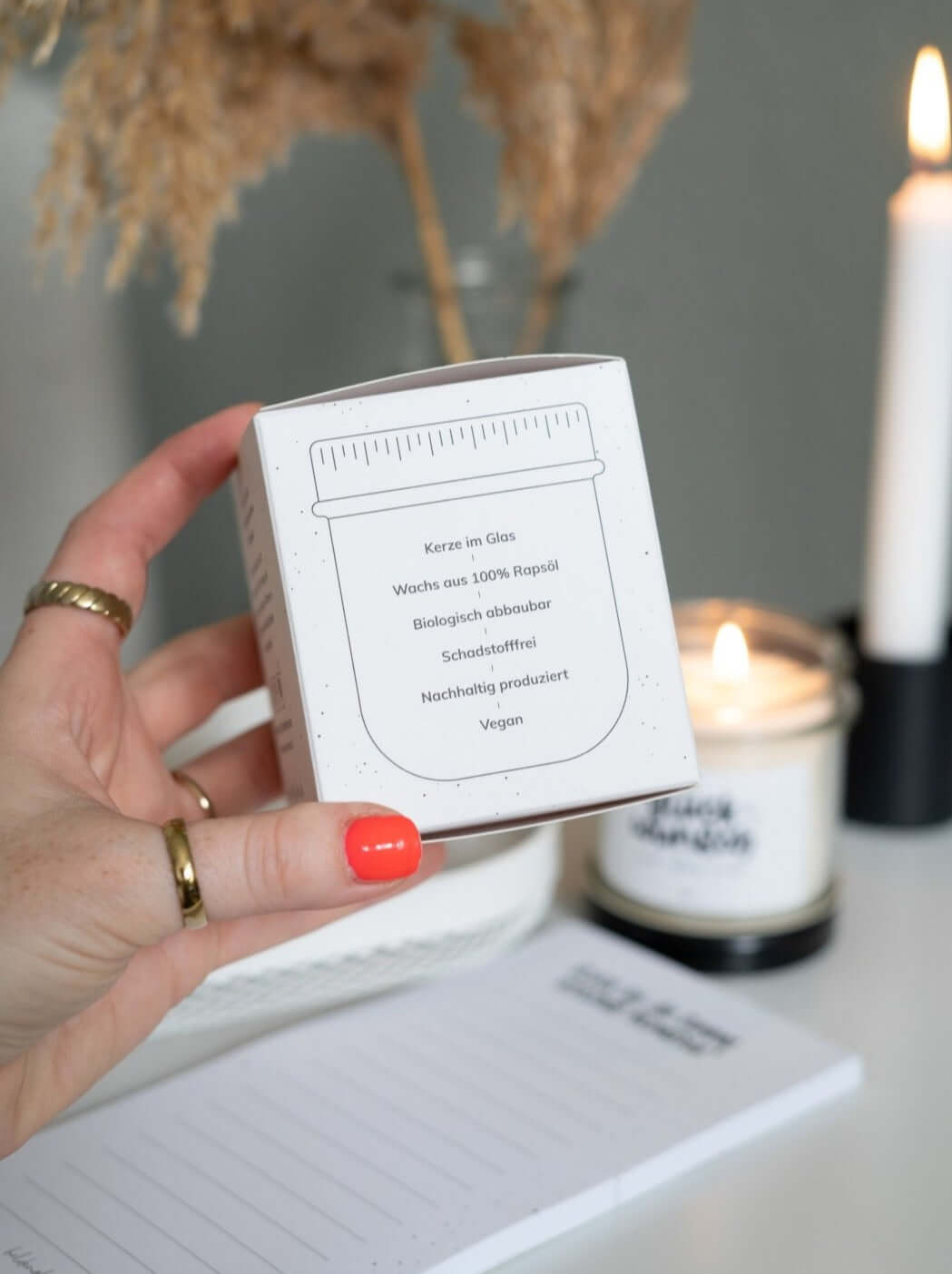 Ich brenne für Dich · Kerze