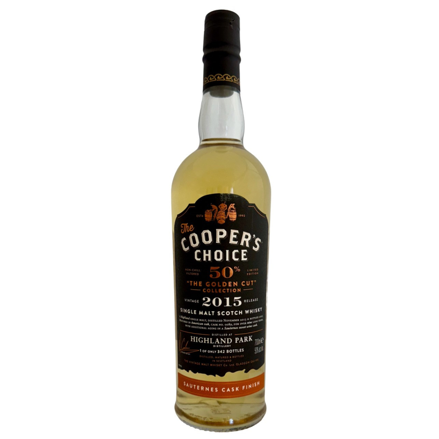 Highland Park 9 2015/2025 - The Cooper's Choice - The Golden Cut Collection - Sauternes Finish