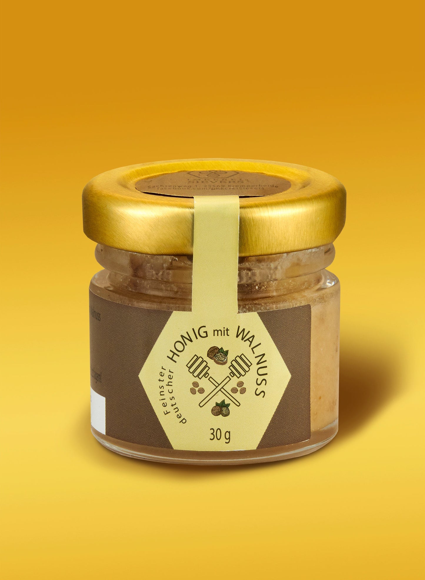 Honig mit Walnuss