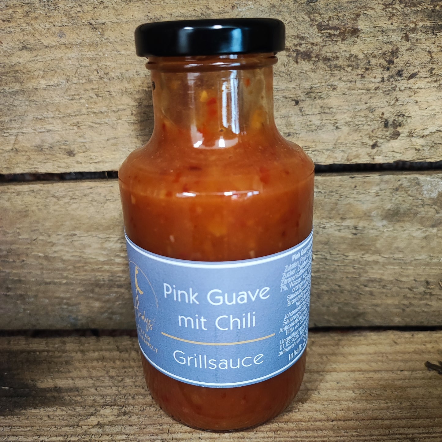 Andys Pink Guave mit Chili Grillsauce