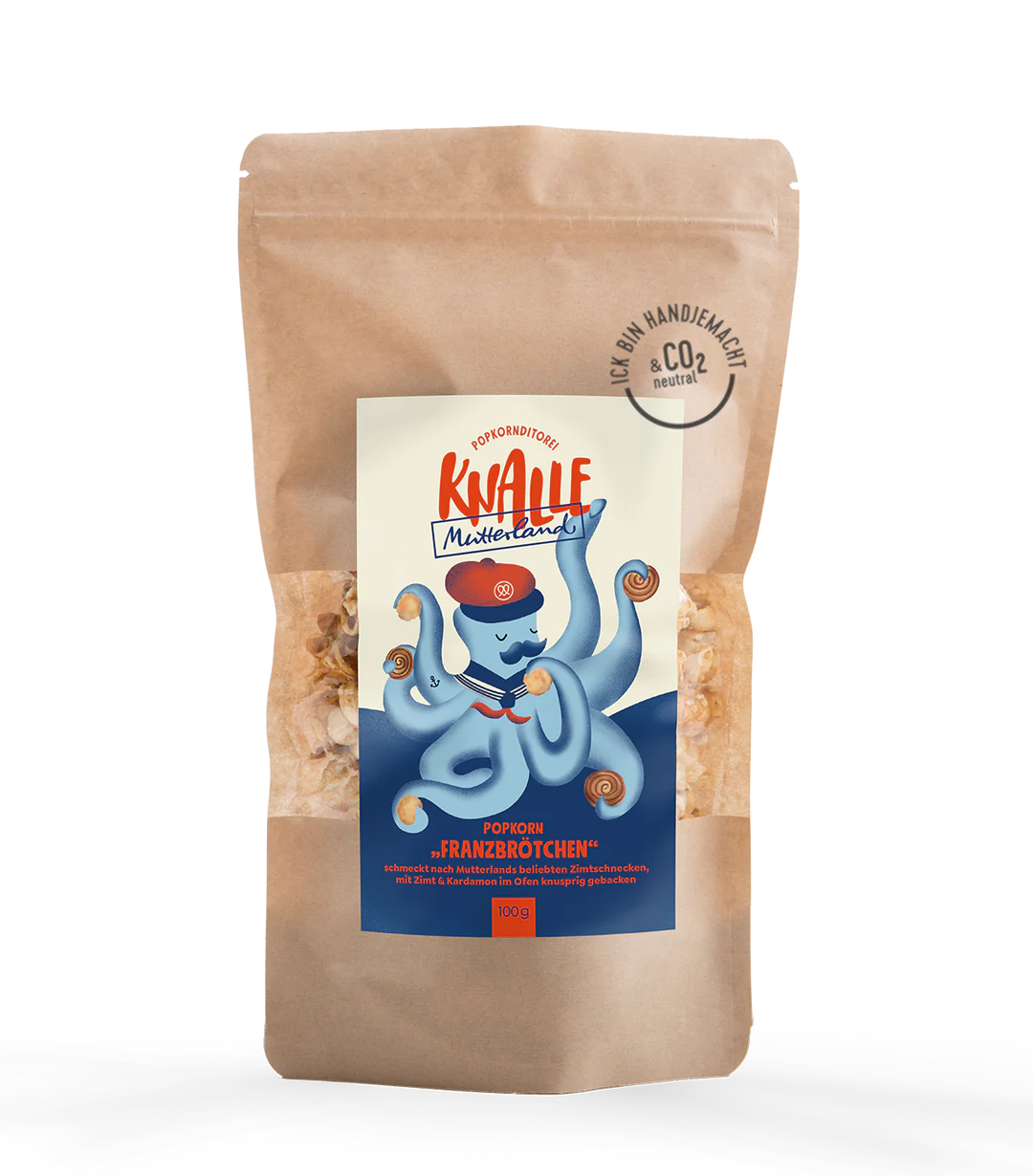 Knalle Popcorn - Franzbrötchen / Zimtschnecke Popcorn