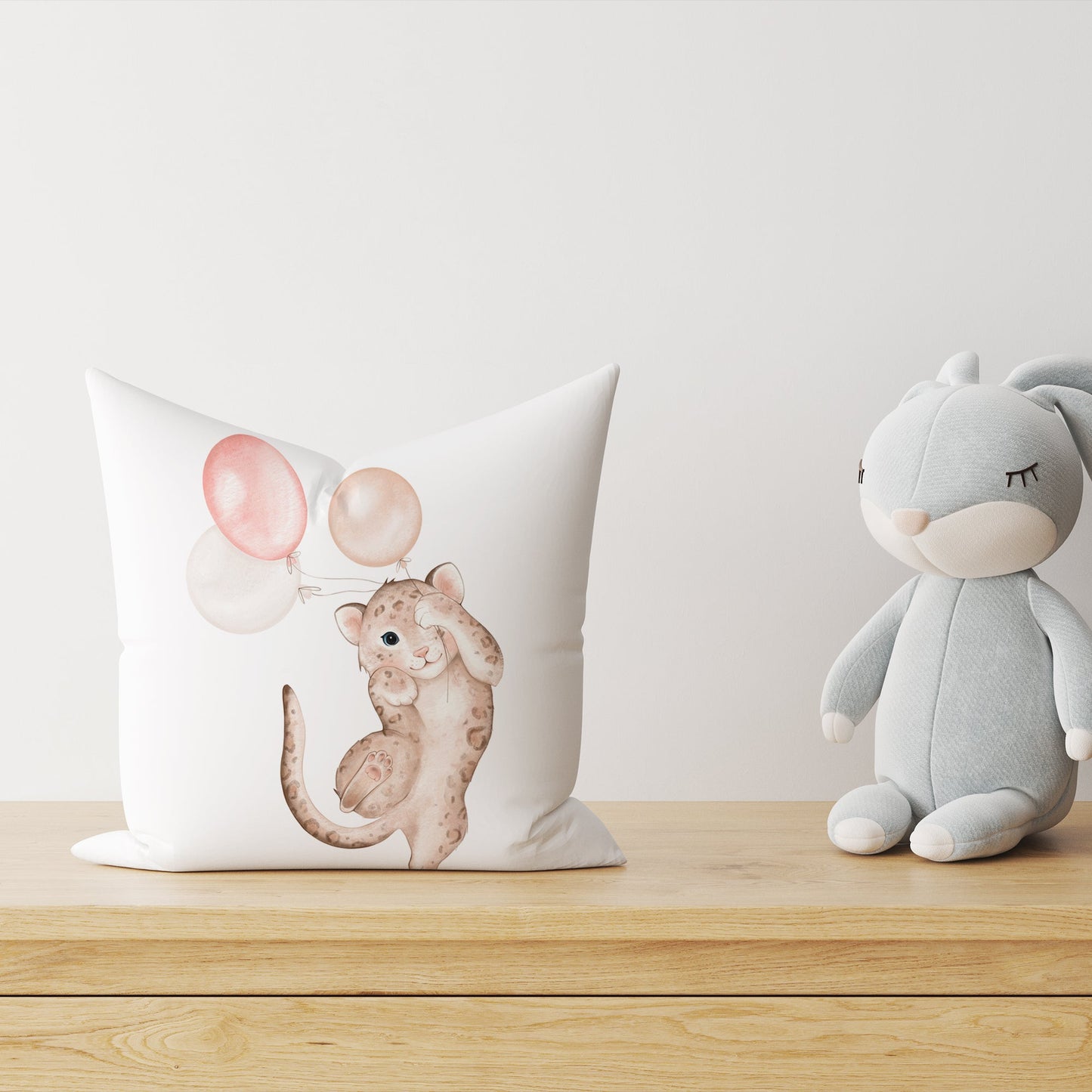 “Der kleine Leopard” Premium Dekokissen