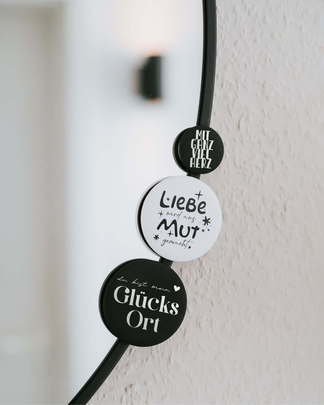 Mit ganz viel Herz · Magnet · klein