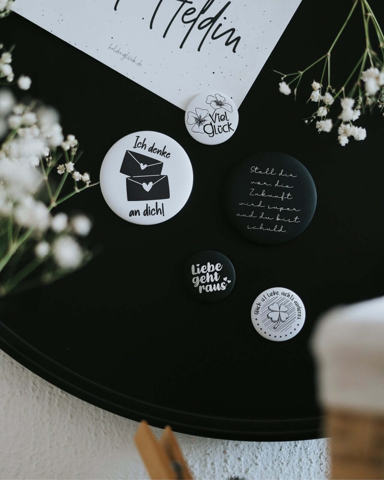 Glück ist Liebe · Magnet · klein