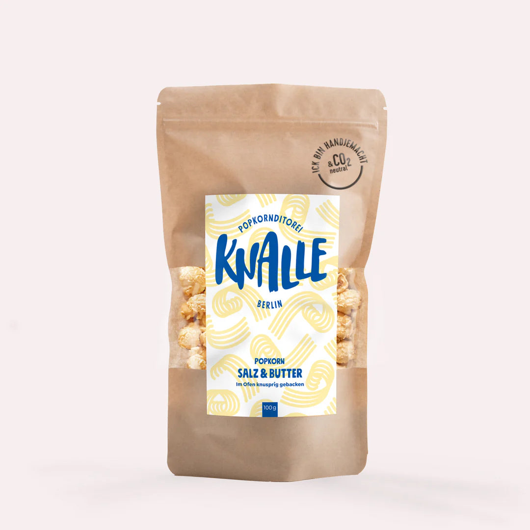 Knalle Popcorn - Salz & Butter Popcorn