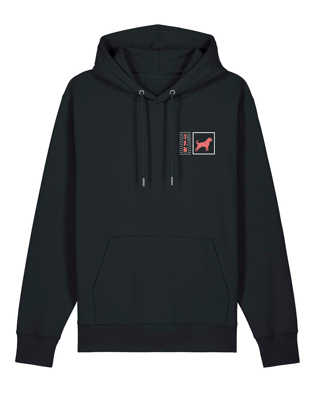 "Don't judge the dog" Unisex Hoodie (Rottweiler)