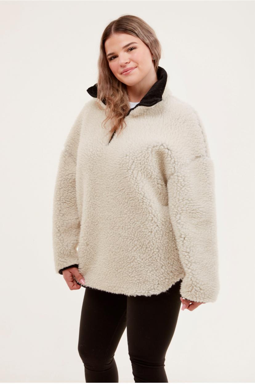 Teddy-Schurwolljacke SYDNEY by Little Sheep