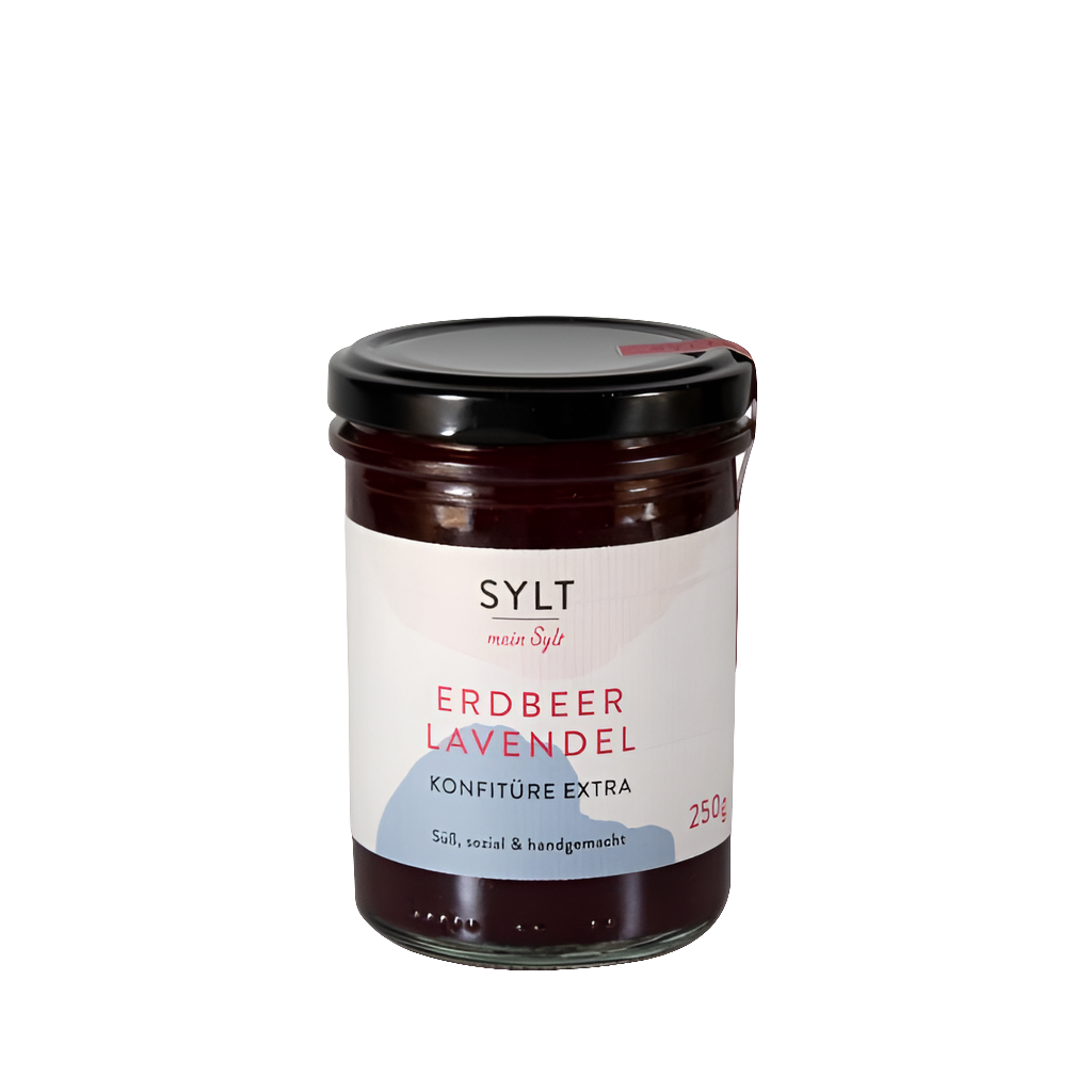 Mein Sylt - Erdbeer / Lavendel Konfitüre 250g