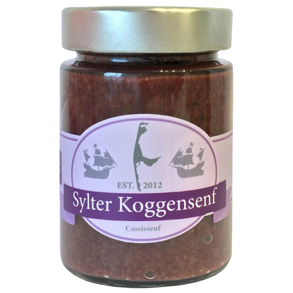 Sylter Koggensenf - "Cassissenf" , 190 gr.