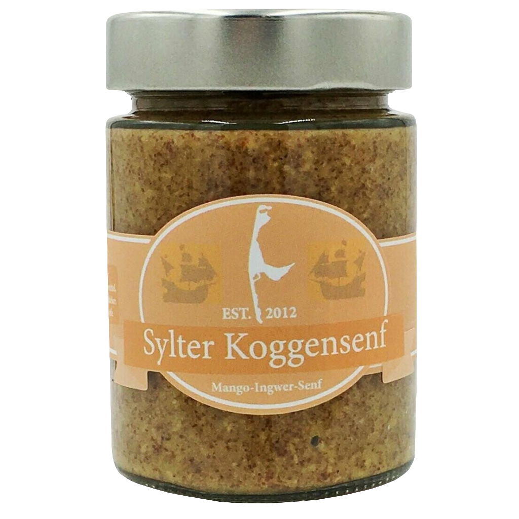 Sylter Koggensenf - "Mango-Ingwersenf", 190 gr.