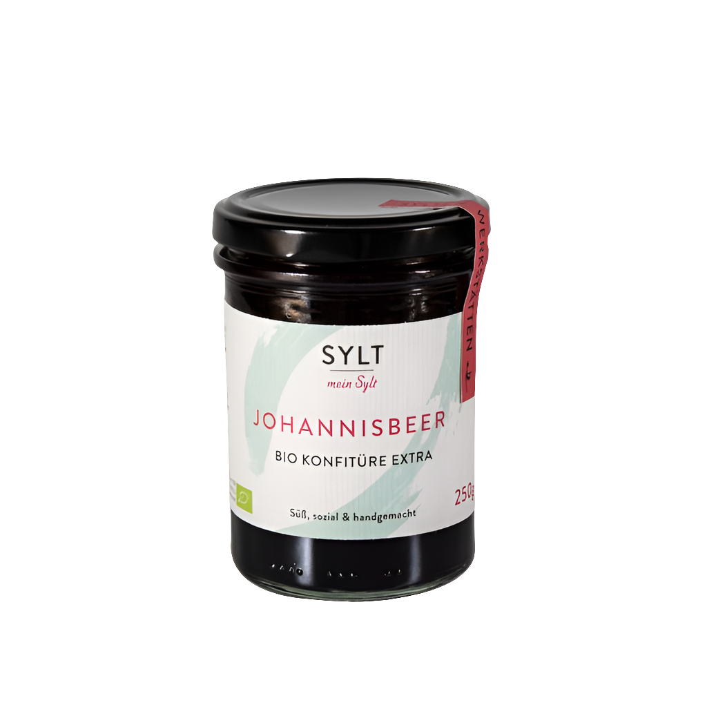 Mein Sylt - Bio Schwarze Johannisbeer Konfitüre 250g