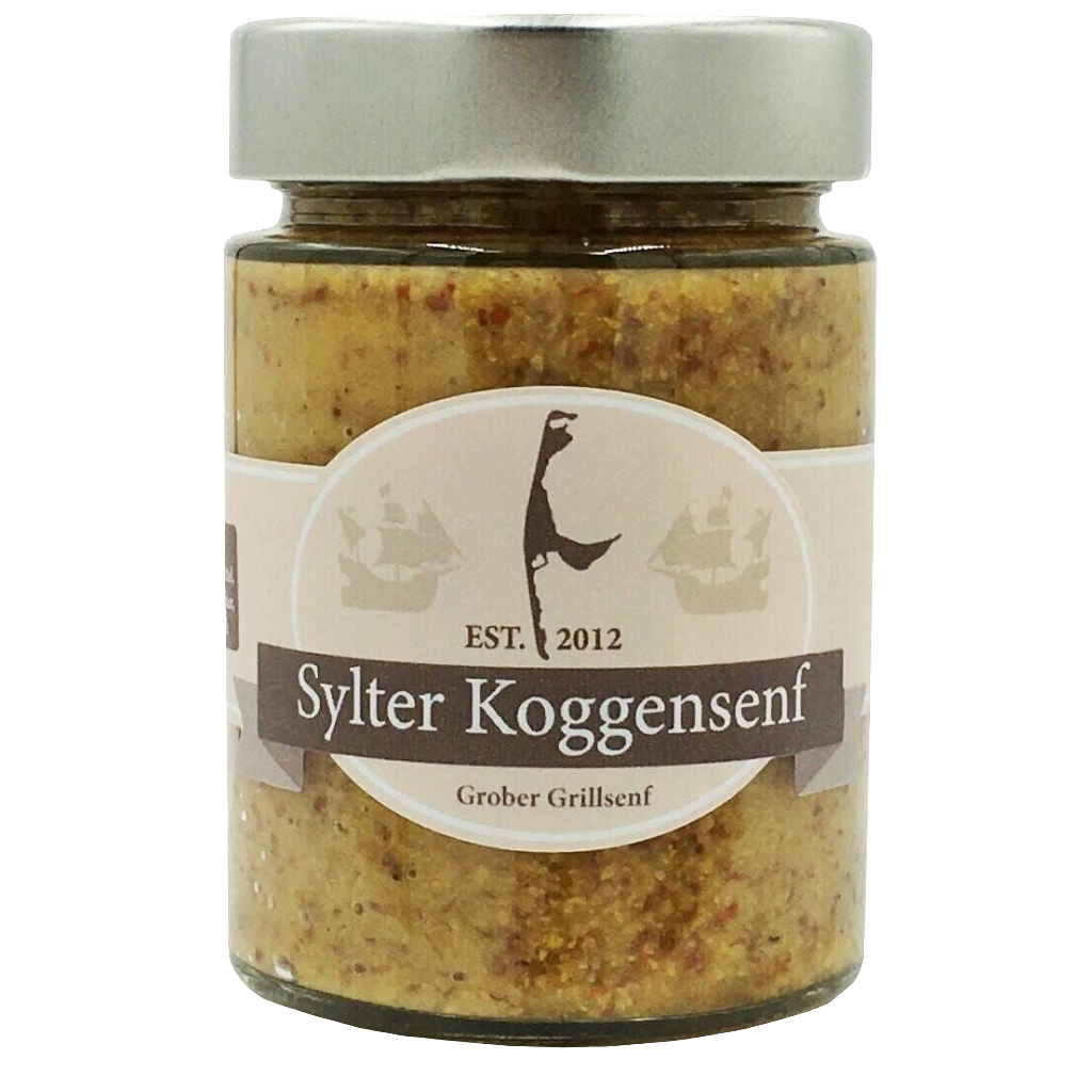 Sylter Koggensenf - "Grober Grillsenf" , 190 gr.