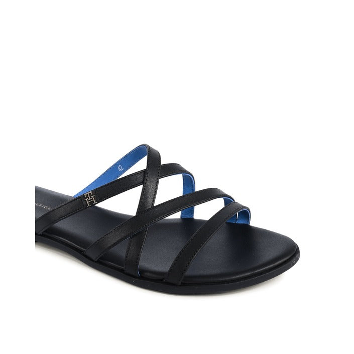 Tommy Hilfiger - Tommy Hilfiger Damen Sandale Schwarz FW0FW08067BDS