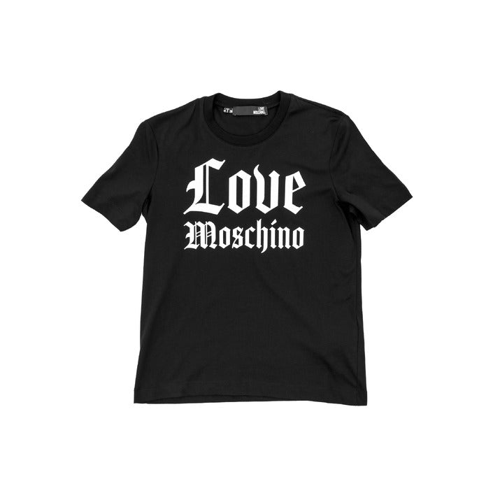 Love Moschino - Love Moschino Damen T-Shirt W 4 H06 33 M 3876 C74 BLACK