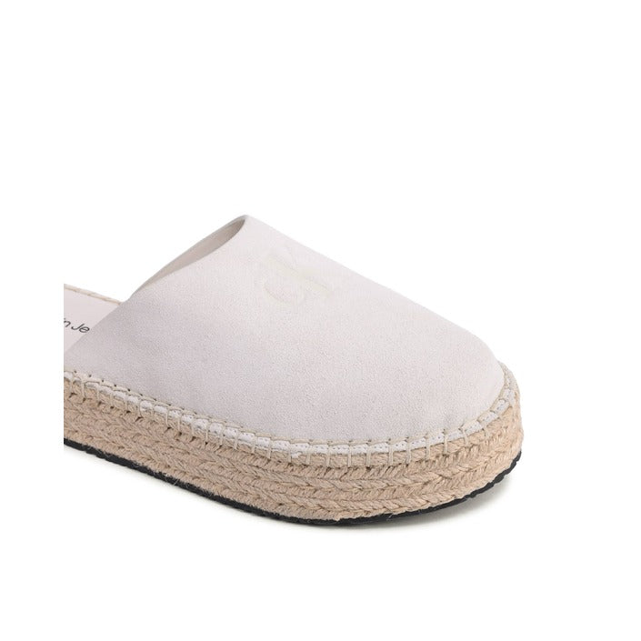 Calvin Klein - Calvin Klein Damen Espadrilles Weiß YW0YW00986YBH