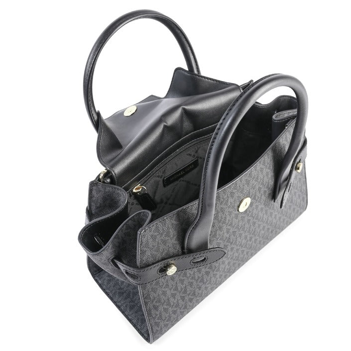 Michael Kors - Michael Kors Handtasche mit mittlerer Klappe 35S2GNMS5B BLACK Multi