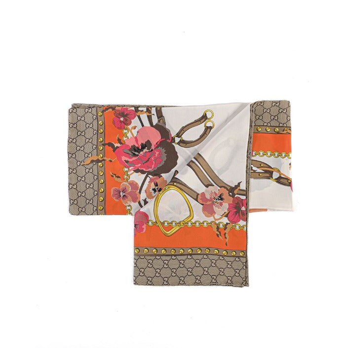 Gucci - Gucci Original GG Schal 100% Seide 508796 3G001 7572