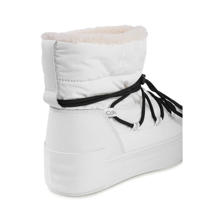 Calvin Klein - Calvin Klein Damen Sneaker Weiß YW0YW01181YBR