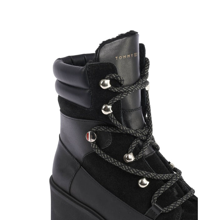 Tommy Hilfiger - Tommy Hilfiger Damen Stiefel SCHWARZ FW0FW068040GK