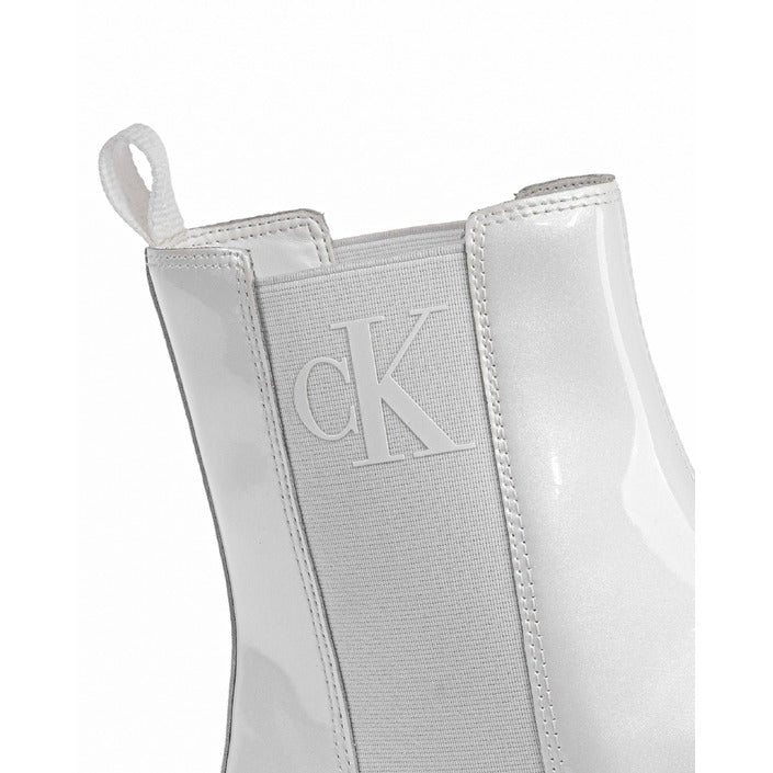 Calvin Klein - Calvin Klein Damen Stiefel WEISS YW0YW00855YBR