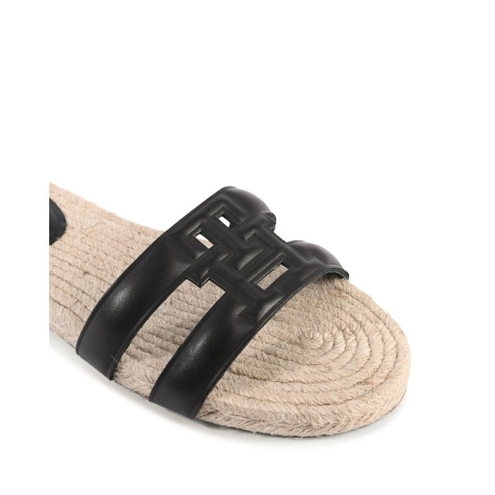 Tommy Hilfiger - Tommy Hilfiger Damen Flache Sandale FW0FW07928BDS