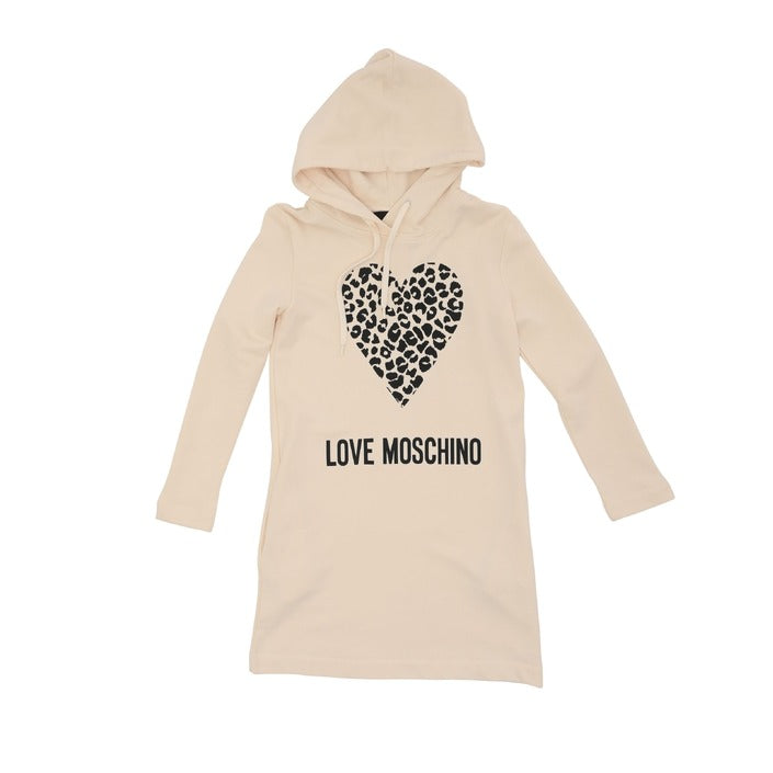 Love Moschino - Love Moschino Damenkleid W 5 B19 05 M 4055 A34 CREAM WHITE