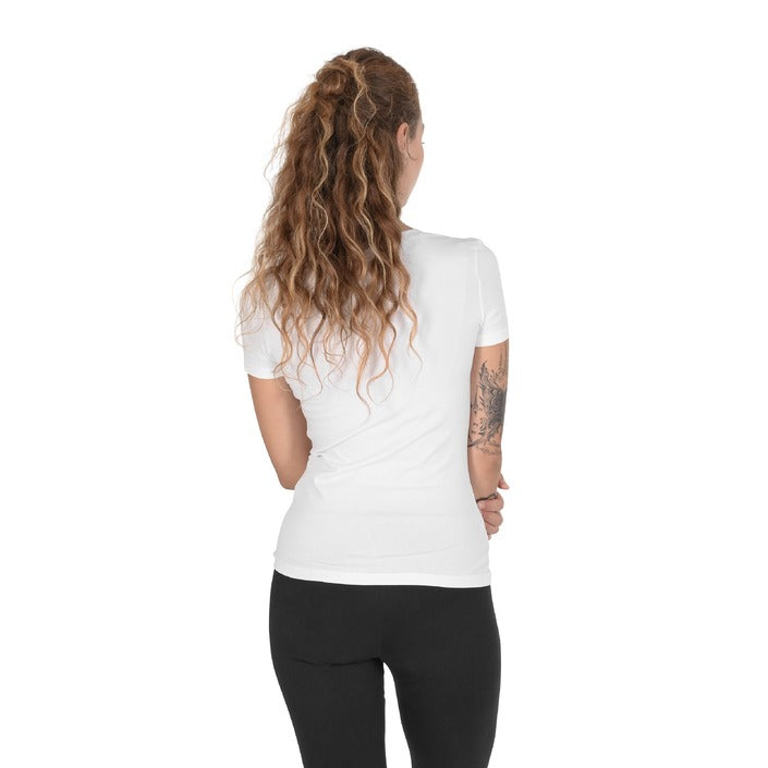 Love Moschino - Love Moschino Damen T-Shirt W 4 H19 09 E 2264 A00 OPTICAL WHITE