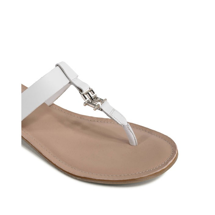 Tommy Hilfiger - Tommy Hilfiger Damen Sandale Weiß FW0FW07174YBL