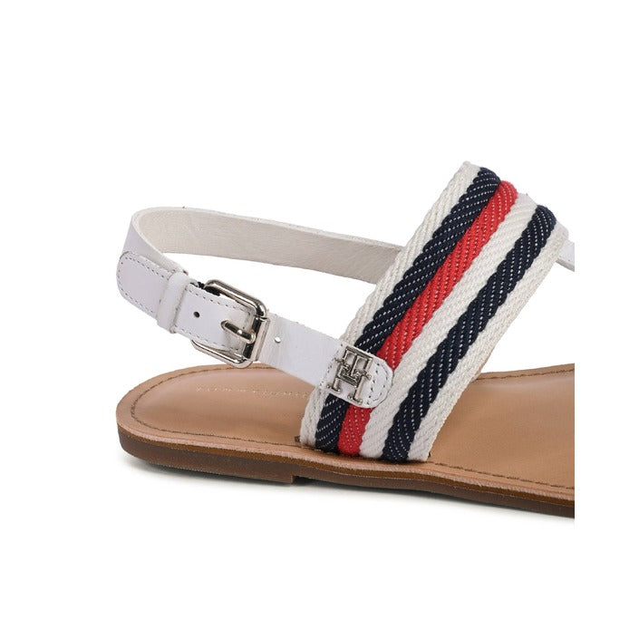 Tommy Hilfiger - Tommy Hilfiger Damen Sandale Weiß FW0FW06988YBL