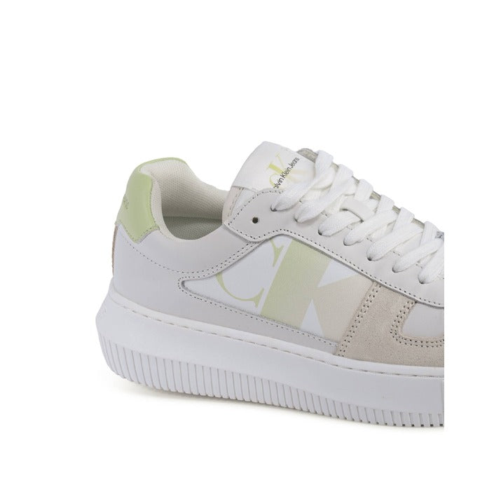 Calvin Klein - Calvin Klein Damen Sneaker Weiß YW0YW0144502U
